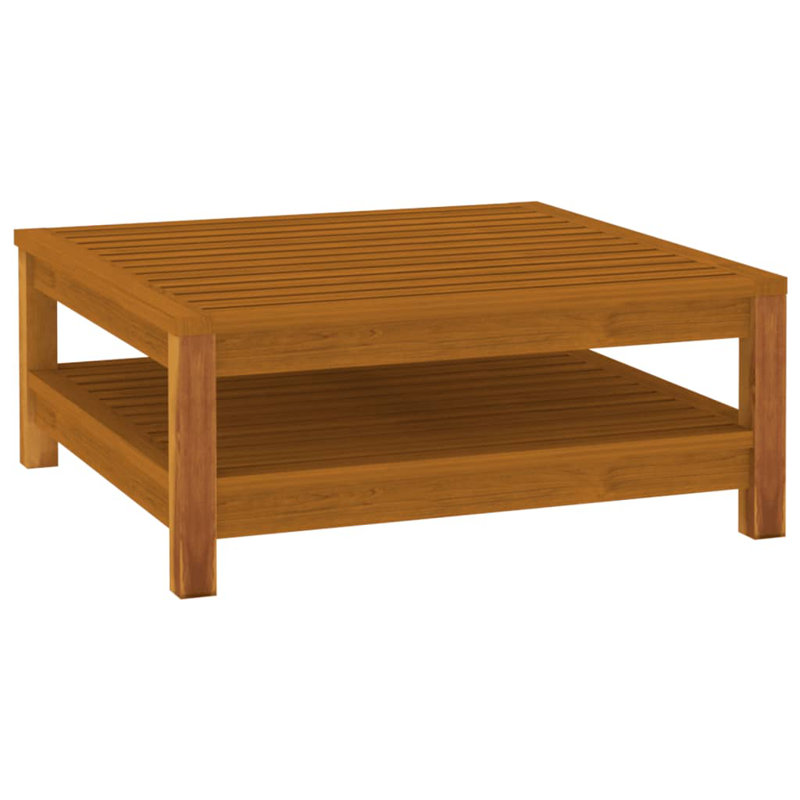 Latitude Run® 6 Piece Patio Lounge Set with Cushion Solid Acacia Wood Wayfair